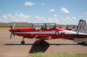 RAAF PC9 - Halls Creek Airport - Aerodrome Management Services Australia