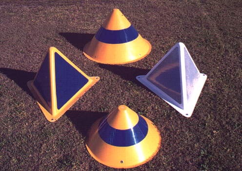 reflector cones
