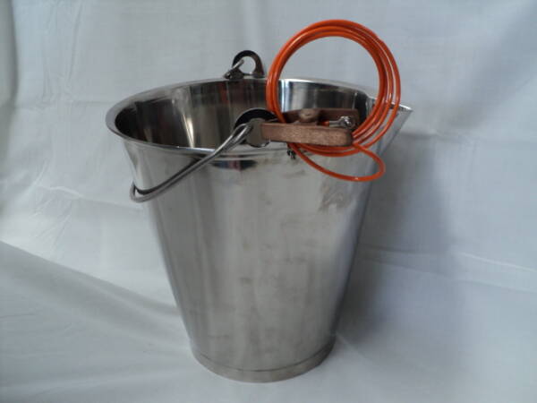 13.6 Litre Stainless Steel Bucket